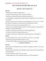 Đề cương ôn tập học kì 1 môn Vật lý lớp 12 năm 2020 - 2021 đầy đủ các dạng bài hay ra | Lớp 12, Vật lý - Ôn Luyện