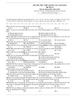 Đề thi thử môn Hóa 2019 có đáp án - De so 12 - huong dan giai - [bloghoahoc.com]