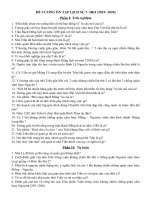 đề cương ôn tập lịch sử 7 hki 2019 2020phần i  trắc nghiệm