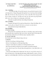 Đề thi chọn HSG văn 10 THPT Chuyên Vĩnh Phúc có đáp án mới nhất năm 2021