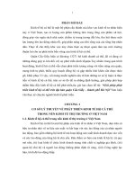 Giải pháp phát triển kinh tế hộ cá thể trên địa bàn Quận Cầu Giấy - Thành phố Hà Nội