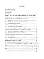 Giải pháp nâng cao hiệu quả cho vay tiêu dùng tại ngân hàng TMCP Ngoại Thương Việt Nam