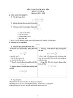 Đề cương ôn tập học kì 1 môn Vật lý lớp 10 năm 2020 - 2021 THCS Đinh Tiên Hoàng | Vật Lý, Lớp 10 - Ôn Luyện