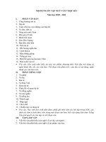 nội dung ôn tập ngữ văn 7 học kì inăm học 2020  2021iphần văn bản