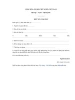 Mẫu hợp đồng tặng cho