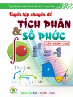 Tuyển tập chuyên đề tích phân và số phức vận dụng cao