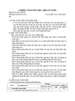 Chương trình môn học Điện kỹ thuật (Trình độ TC)