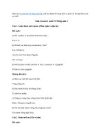 Lesson 1 unit 19 SGK Tiếng anh 5 - Giải bài tập Tiếng anh 5