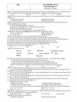 Bộ đề thi học kỳ 2 môn sinh học lớp 12 có đáp án tham khảo. » Tài liệu miễn phí cho Giáo viên, học sinh.