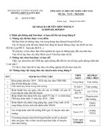 Kế hoạch công tác chuyên môn tháng 9 – 2019 - Trường THPT Nguyễn Huệ