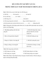 Đề cương ôn tập môn vật lý 6 trong thời gian nghỉ phòng dịch » Tài liệu miễn phí cho Giáo viên, học sinh.
