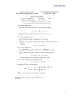 Đề thi kết thúc học kỳ I năm học 2013-2014 môn Giải tích 3 - ĐH Khoa học Tự nhiên