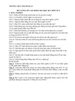 đề cương ôn tập kiểm tra học kì 2 môn sử 6