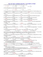 Bài tập trắc nghiệm Vật Lý 12 chương 1 Có đáp án mới nhất năm 2021