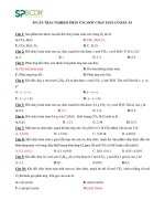 59 Câu trắc nghiệm bài tập Đốt cháy Este có đáp án