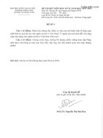 Đề thi hết môn học kỳ II năm học 2019-2020 môn Đường lối cách mạng của Đảng CSVN (Đề số 1) - ĐH Khoa học Xã hội và Nhân văn (ĐHQGHN)