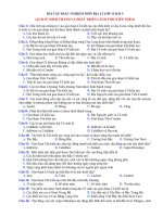 Giải bài tập trắc nghiệm Địa lí 12 bài 5 Lịch sử hình thành và phát triển lãnh thổ tt » Tài liệu miễn phí cho Giáo viên, học sinh.