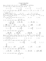 Toán 9 Đề thi HKI 14 đề ôn thi HKI môn Toán lớp 9