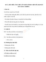 Giáo án Công nghệ 10 bài 12 Đặc điểm tính chất kỹ thuật sử dụng một số loại phân bón thông thường | Lớp 10, Công Nghệ - Ôn Luyện