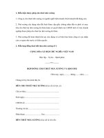 Mẫu hợp đồng thuê đất làm nhà xưởng