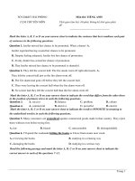 GIẢI CHI TIẾT Đề thi thử môn Anh 2019 – Sở GD&ĐT Hải Phòng