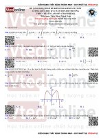 Đề kiểm tra Khảo sát chất lượng giữa học kỳ 2 năm 2019-2020 trường THPT Chuyên Lam Sơn Thanh Hoá kèm đáp án