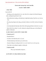 Giáo án lớp 1 môn Âm nhạc bộ sách Cánh Diều