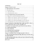 Hệ thống hoá các văn bản quy định về đạo đức công vụ  đánh giá tình hình thực hiện đạo đức công vụ của người cán bộ công chức ở việt nam hiện nay và đư