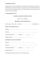 Mẫu hợp đồng góp vốn