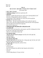 Giáo án ngữ văn 9 kì 2 soạn 5 hoạt động phát triển phẩm chất, năng lực mới 2020