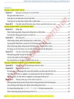 CAC CHUYEN DE ON THI VAO 10 TAP 1 