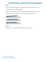 Đáp án bài C7 trang 10 sách giáo khoa môn vật lý lớp 6