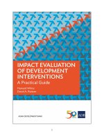 Bài đọc 7.2. Impact evaluation of development interventions: A practical guide. Chương 5 (Chỉ có bản tiếng Anh)