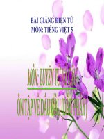 bài Luyện từ và câu - Ôn tập về dấu câu (Dấu phẩy) | Ngữ văn, Lớp 5 - Ôn Luyện