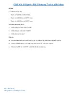 Đáp án bài C6 trang 7 sách giáo khoa môn vật lý lớp 6