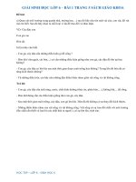 Câu hỏi thảo luận trang 5 SGK Sinh 6 | Soạn sinh 6