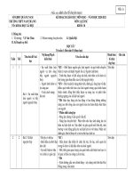 Kế hoạch giáo dục môn Lịch sử