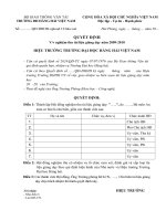 Quyết định nghiệm thu Giáo trình, Tài liệu Giảng dạy - BM.04-QT.KHCN.04