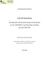 Giải pháp phát triển đội ngũ lao động kỹ thuật đáp ứng yêu cầu CNH - HĐH ở vùng đồng bằng sông Hồng giai đoạn 2008 - 2020