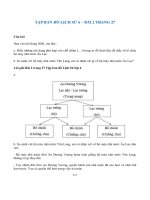 Bài 2 trang 27 Tập bản đồ Lịch sử 6 | Giải câu 2 tr 27 TBĐ Lịch sử lớp 6