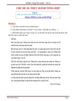 NỘI DUNG BÀI HỌC MÔN TIN HỌC 6 - TUẦN 29