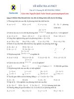 9 de KT 45p toan dai so 9 chuong 3 HPT hai an full dap an BAN DEP 