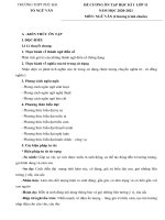 Đề cương ôn tập học kì 1 môn Văn lớp 11 năm 2020 - 2021 THPT Phú Bài | Ngữ văn, Lớp 11 - Ôn Luyện