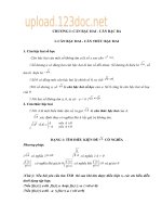 CÁC DẠNG TOÁN VÀ PHƯƠNG PHÁP GIẢI ĐẠI SỐ LỚP 9 thi vào 10