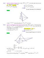 Bài 1. Bài tập có đáp án chi tiết về đường thẳng và mặt phẳng lớp 11 | Toán học, Lớp 11 - Ôn Luyện