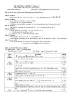 Toán 12  Kiểm tra 1  tiet Toan 12 HK2 442013