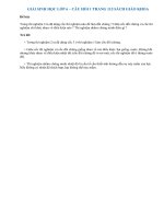 Câu 1 trang 115 SGK Sinh 6 | Câu 1 sgk trang 115 sinh học 6 | Soạn Sinh 6