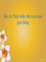Bài giảng GDCD 6 bài 14 Thực hiện trật tự an toàn giao thông | GDCD, Lớp 6 - Ôn Luyện