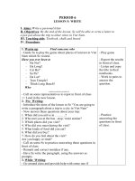 Tải Giáo án Tiếng Anh lớp 9 Unit 1: A visit from a pen pal - Lesson 5 - Giáo án điện tử môn Tiếng Anh lớp 9