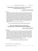 HIỆP ĐỊNH EVFTA: NHẬN THỨC VỀ CƠ HỘI VÀ THÁCH THỨC  CỦA DOANH NGHIỆP NGÀNH GỖ